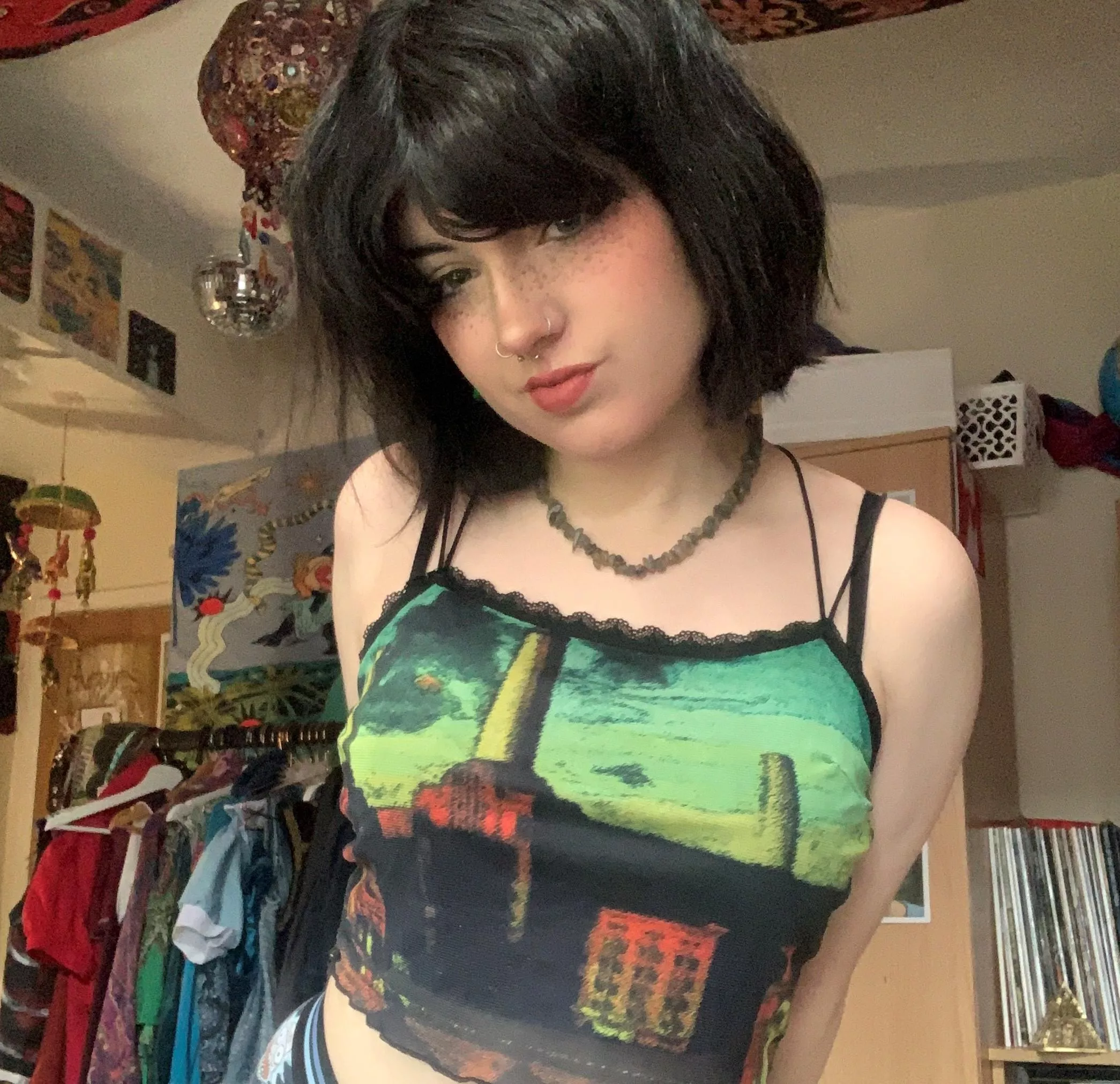 Never thought freckles could be sexy;)