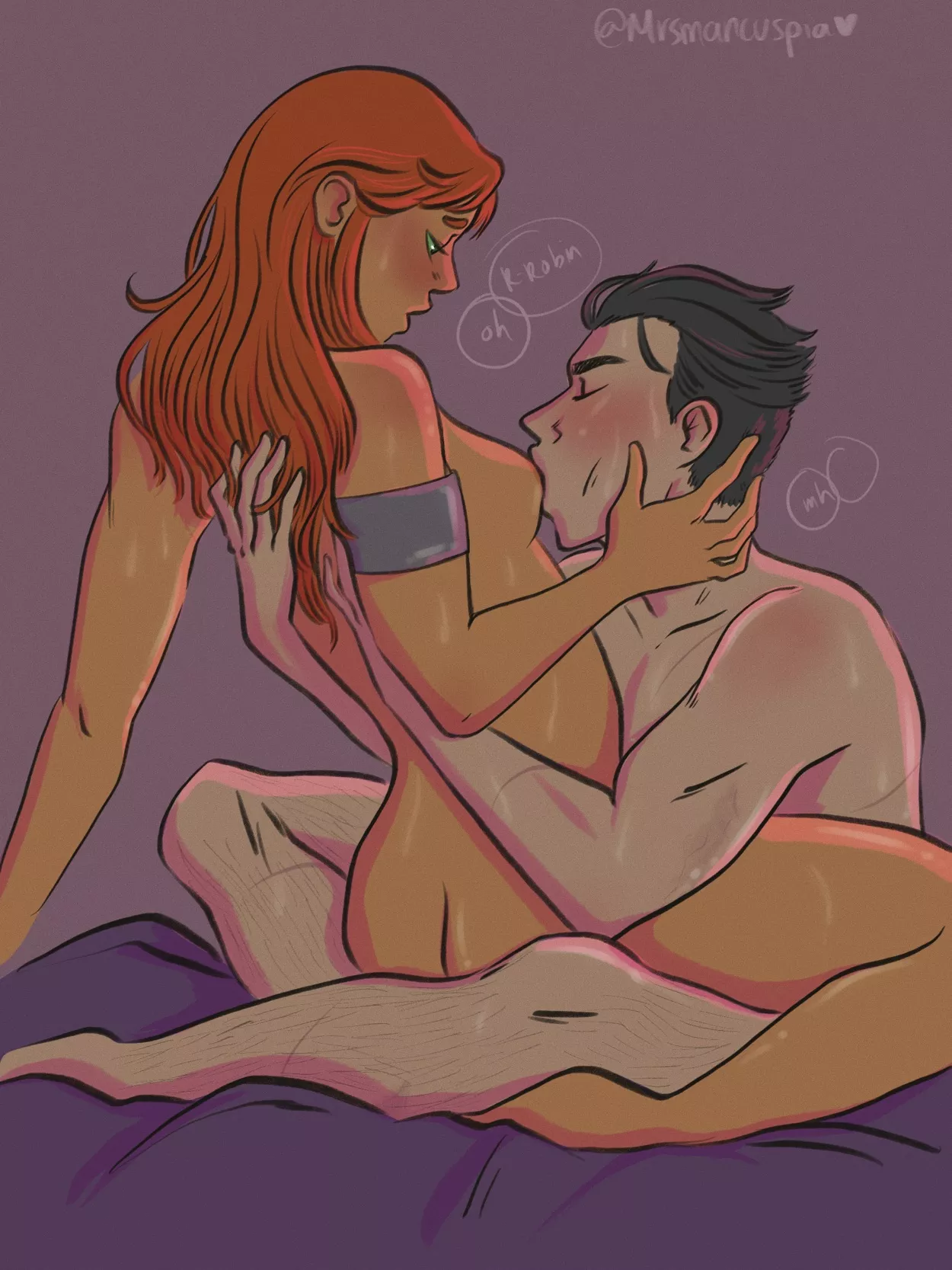 Robin and Starfire (Mrsmancuspia)