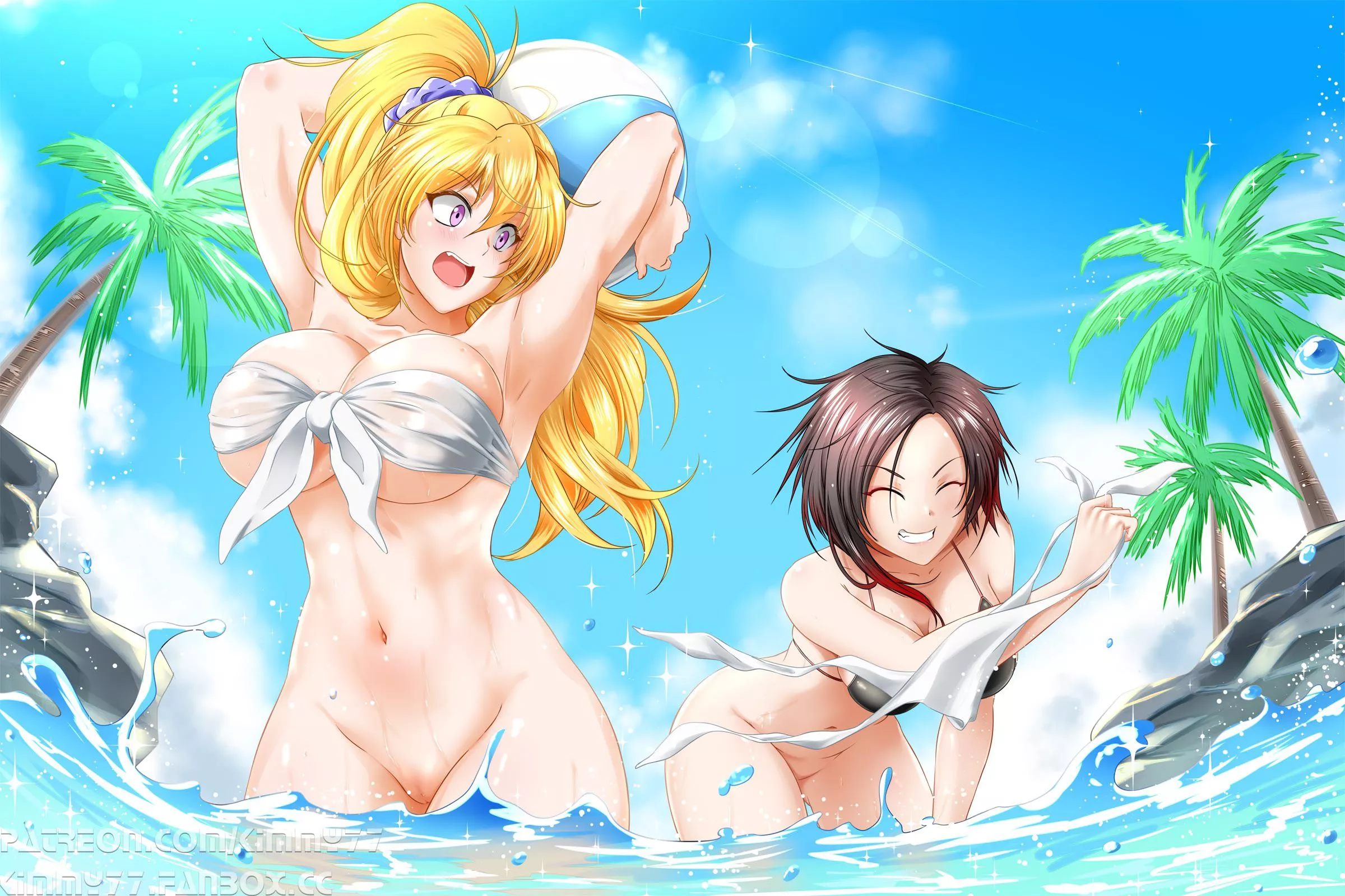 Ruby stealing yang’s bottom (Kimmy 77) [RWBY]