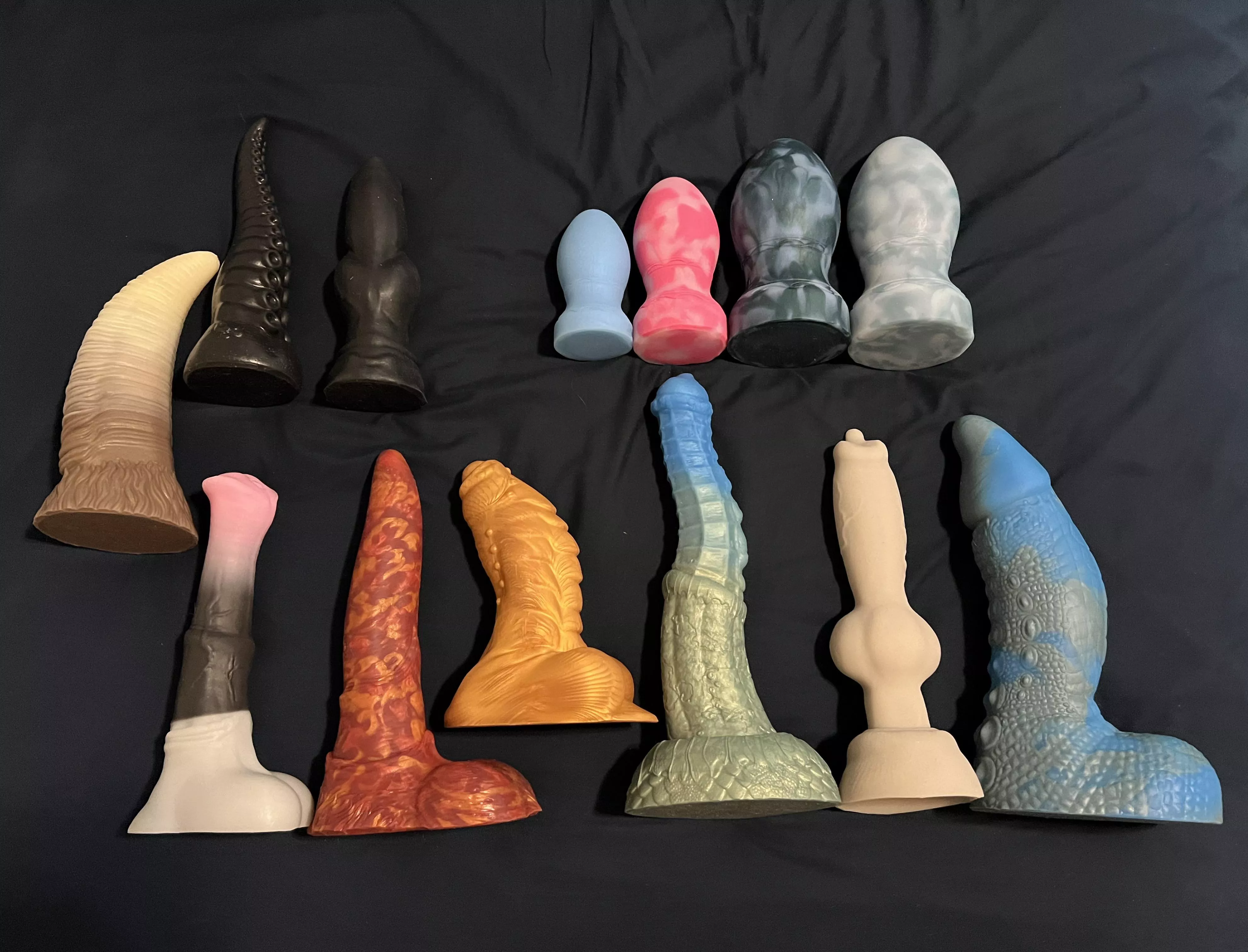Straight male and this is my collection so far. (Also have two masturbators)