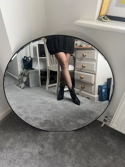 Tattoos and sheer tights