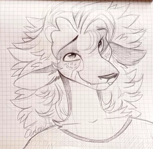 the scrimbly! - art by me