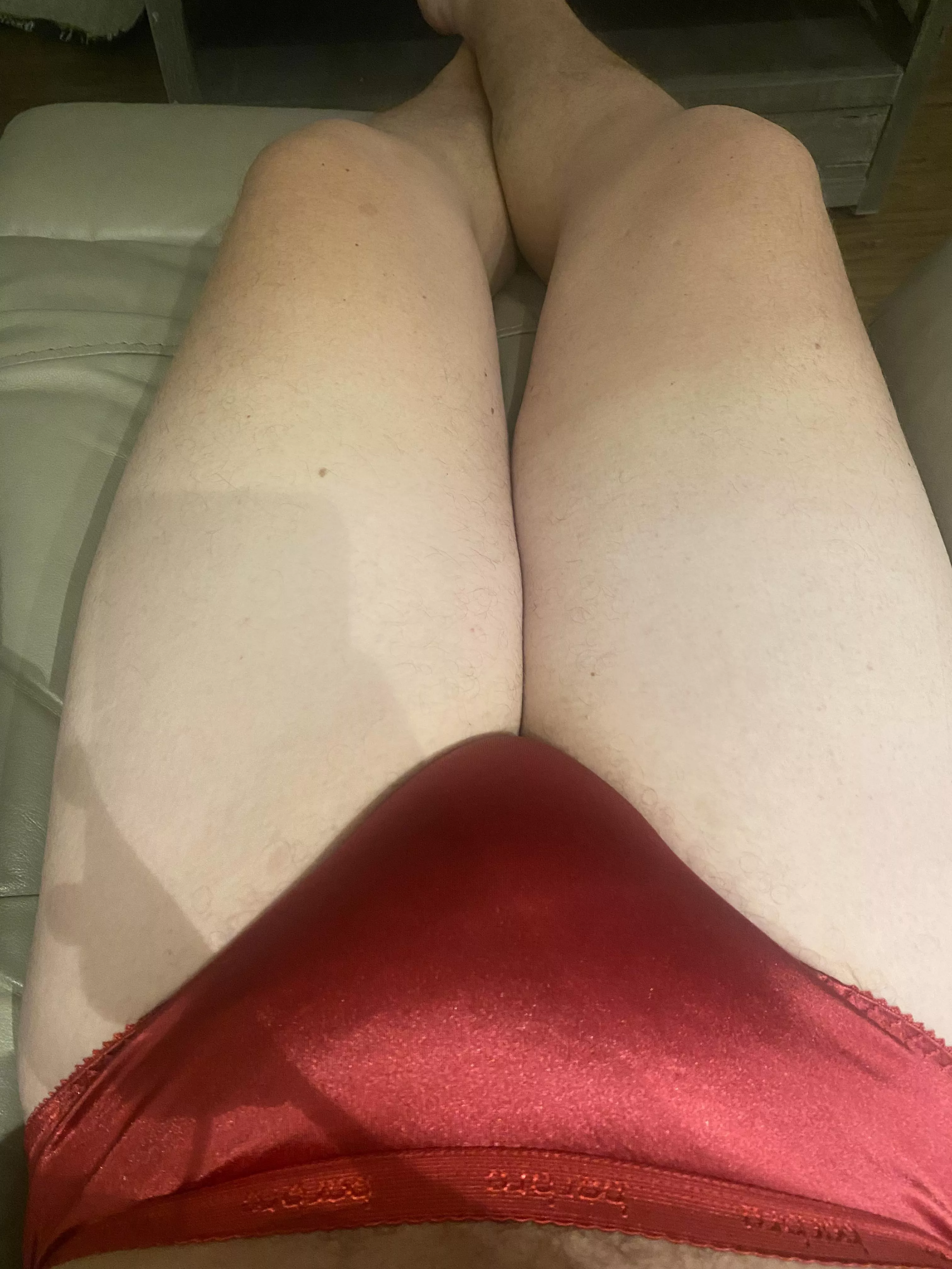 Those little red panties they pass the test