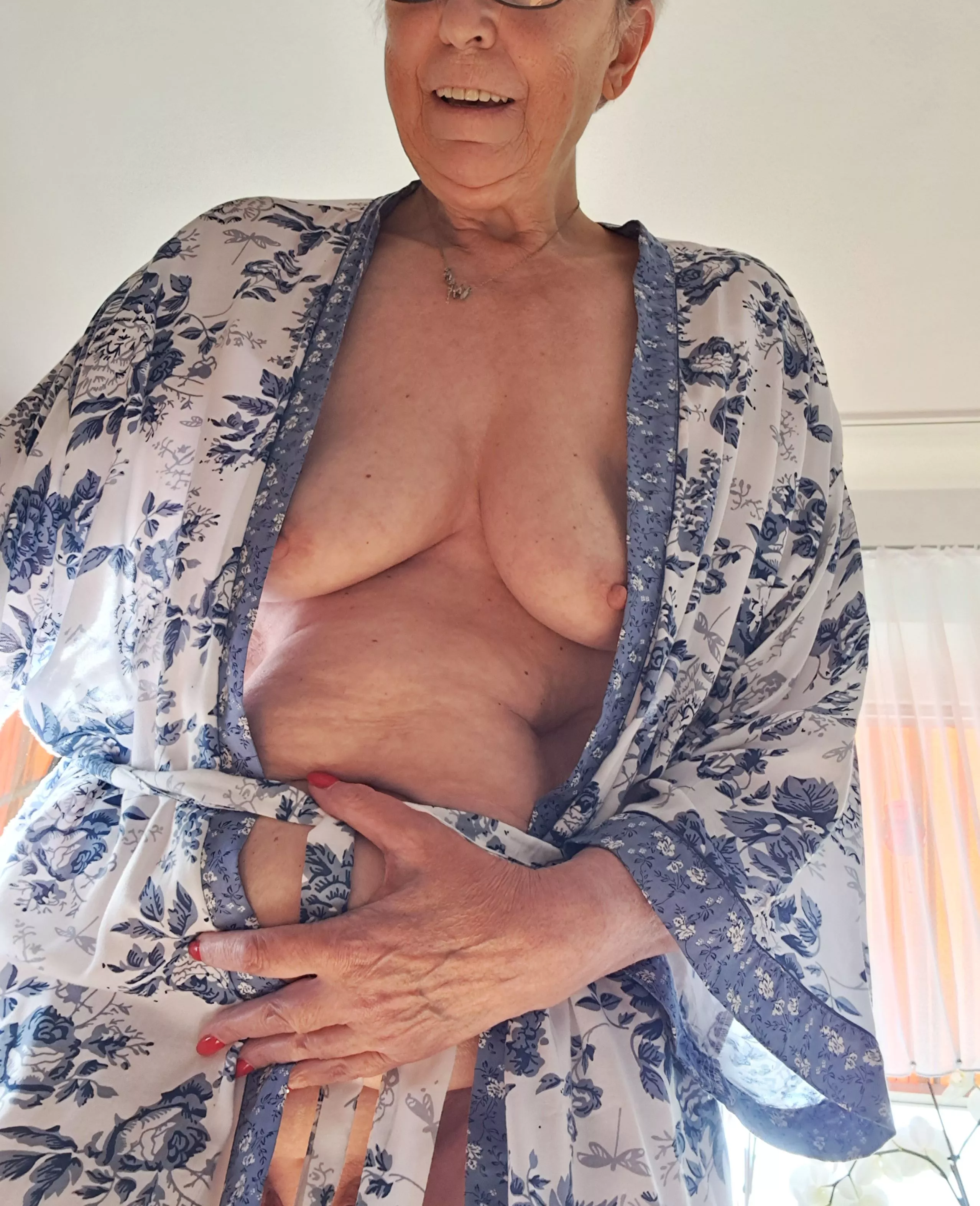 67yo: it is titty Tuesday. What is your opinion to my boobs?