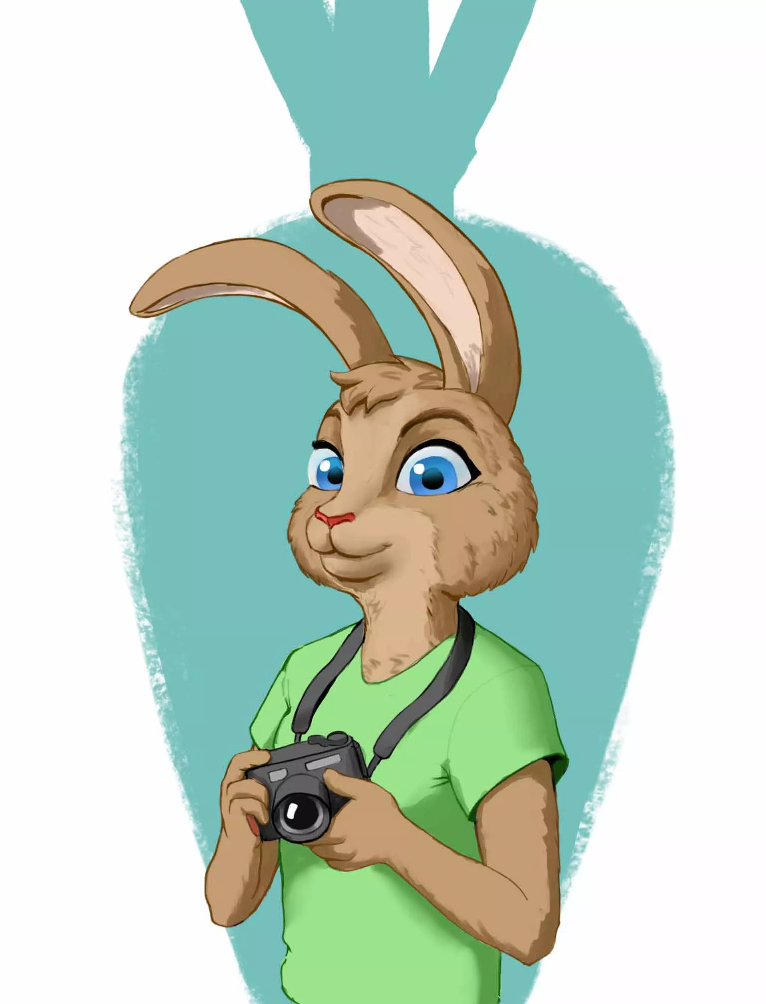(Art by me) Does anyone here likes bunnies?