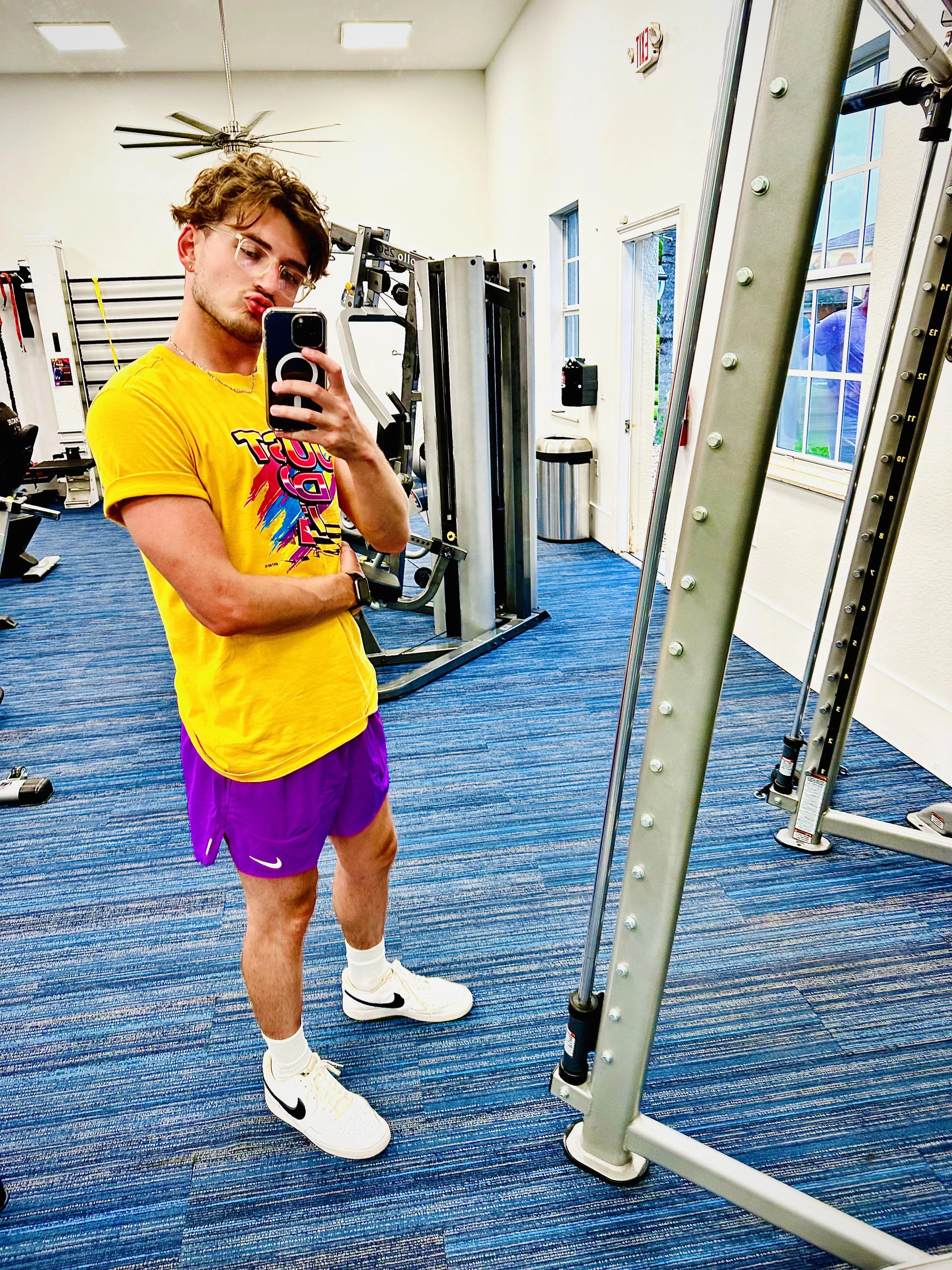 Been working on myself. Finally feeling confident as a gay man. It’s what they don’t want for us 😎