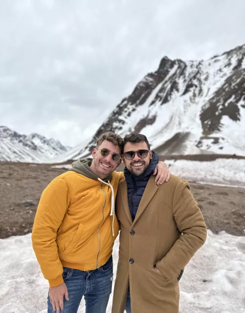 Bf and I in our vacations