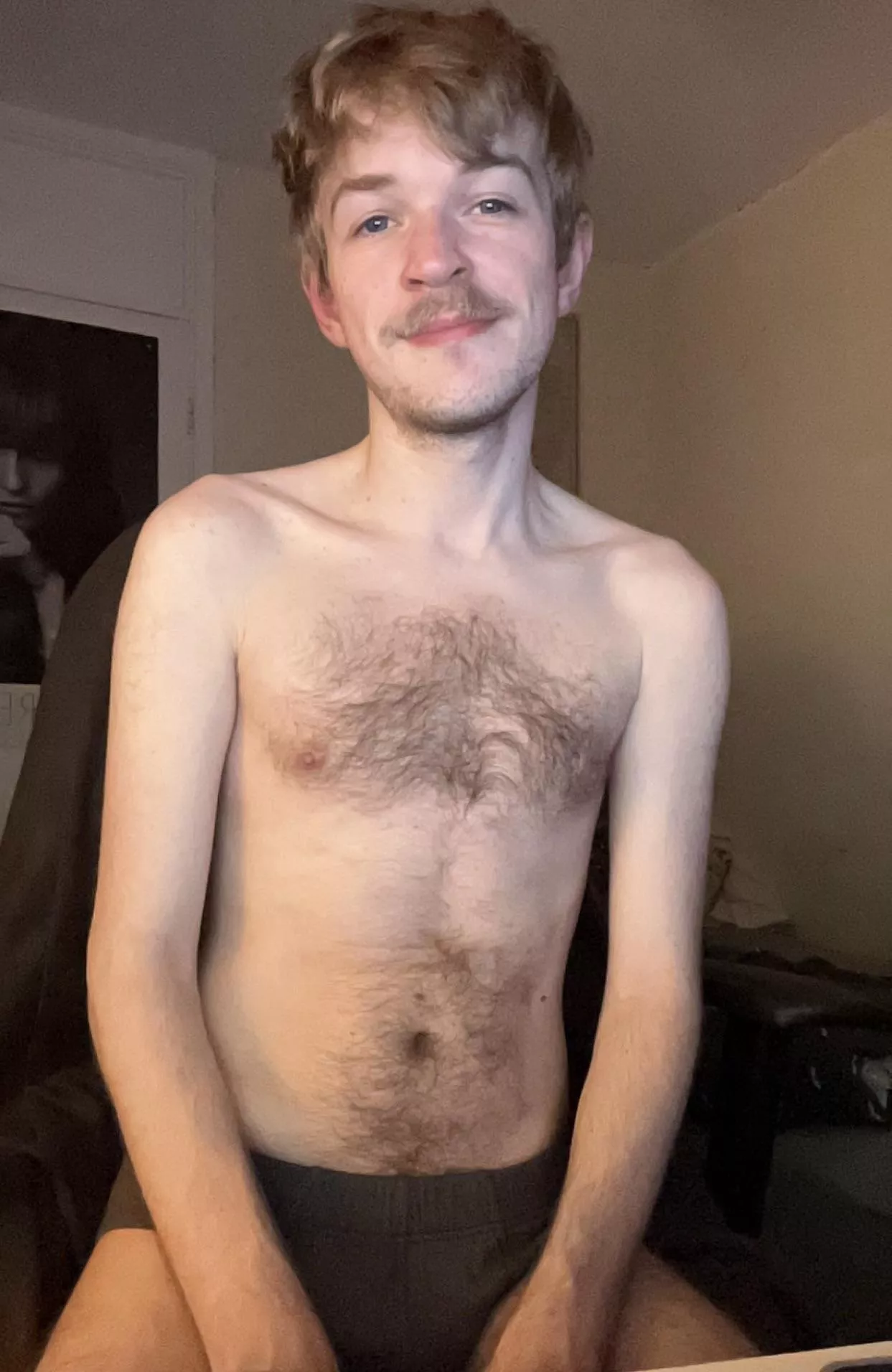 blond otter reporting for duty 🫡