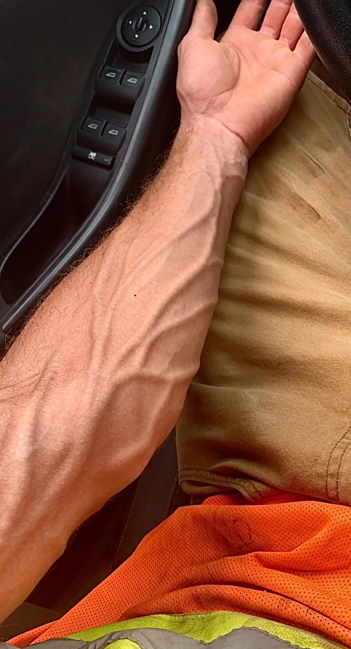 Blue collar forearms anyone?