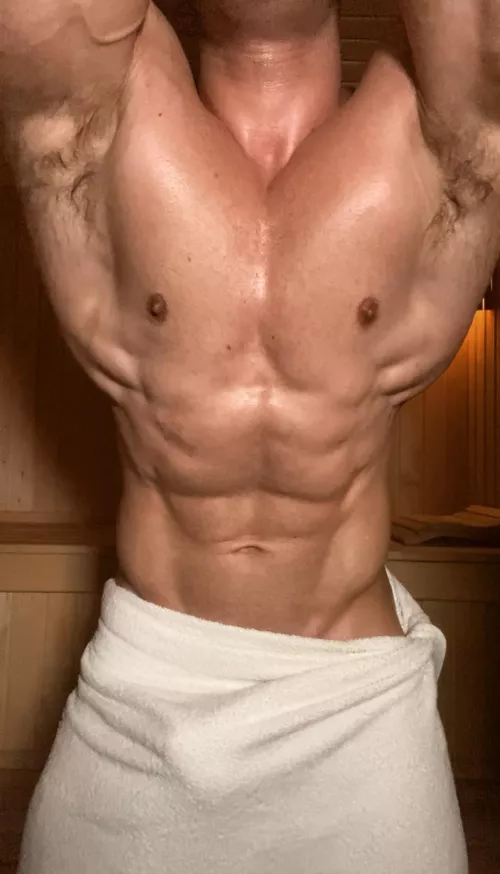 Do you think it’s really hot in that sauna?