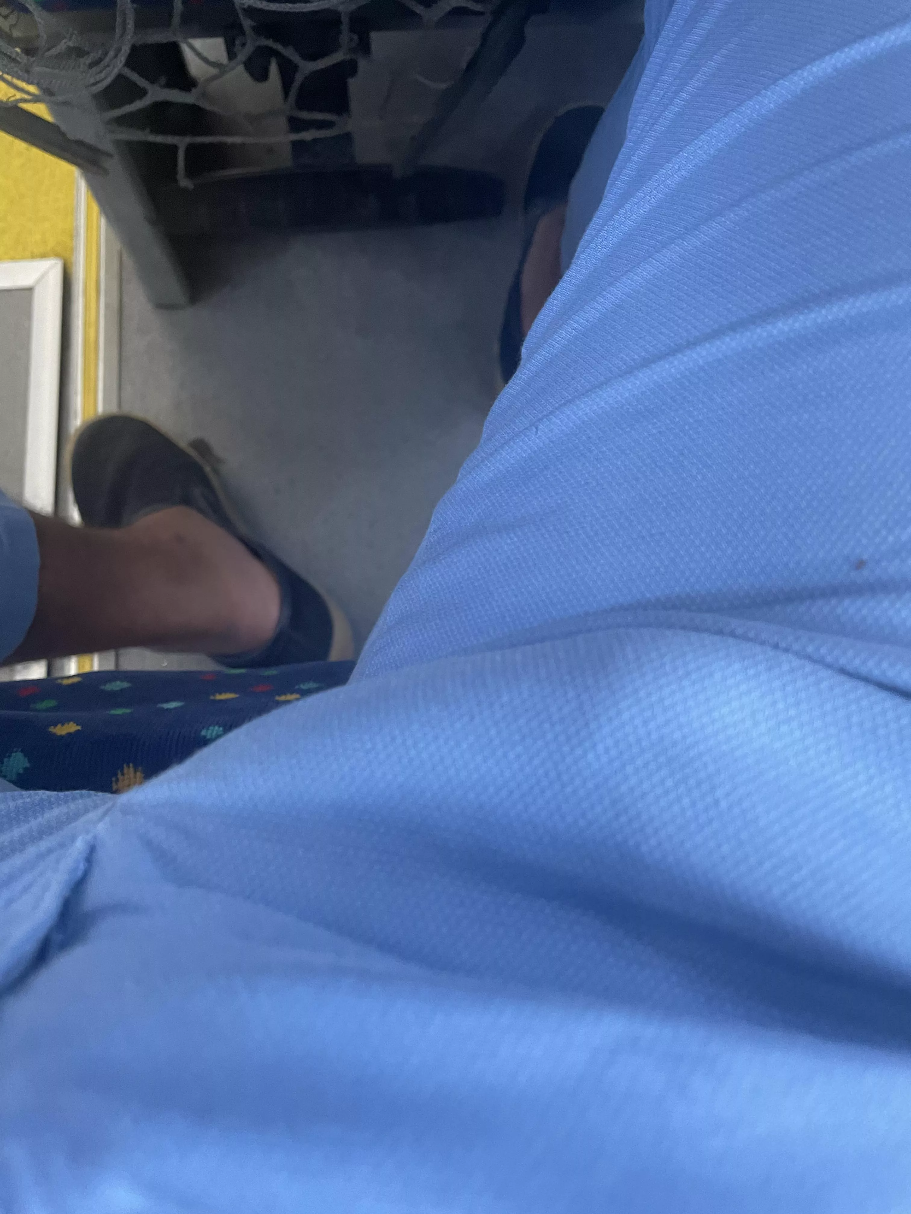 I am in the bus and there is hot guy next to me, do u think he will notice that my dick was starting to grow