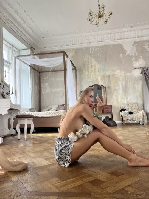 I feel really playful and naught, and you