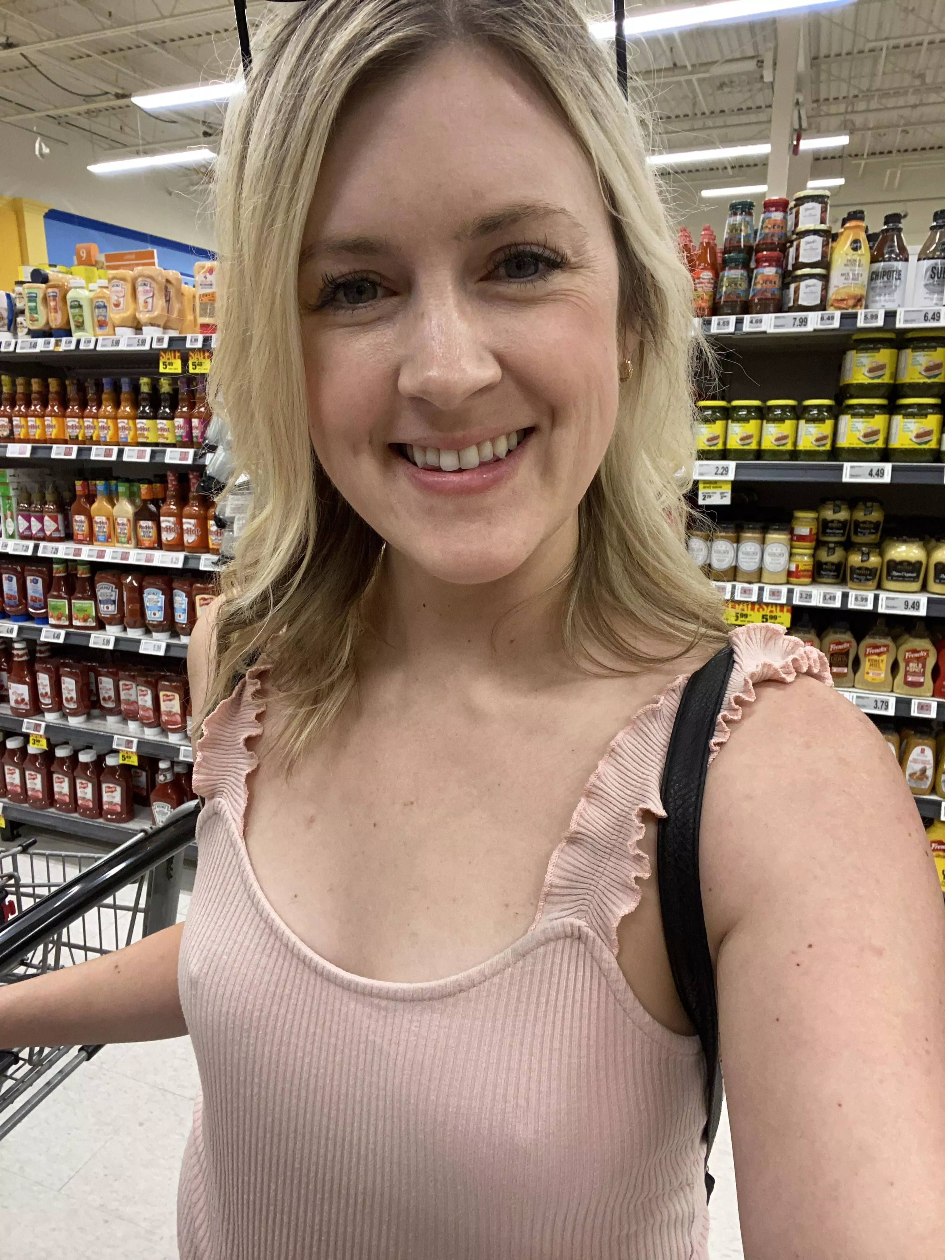 I wasn’t even in the freezer section