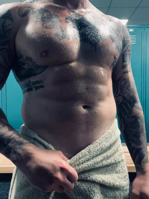 Just showered so I’m ready for you