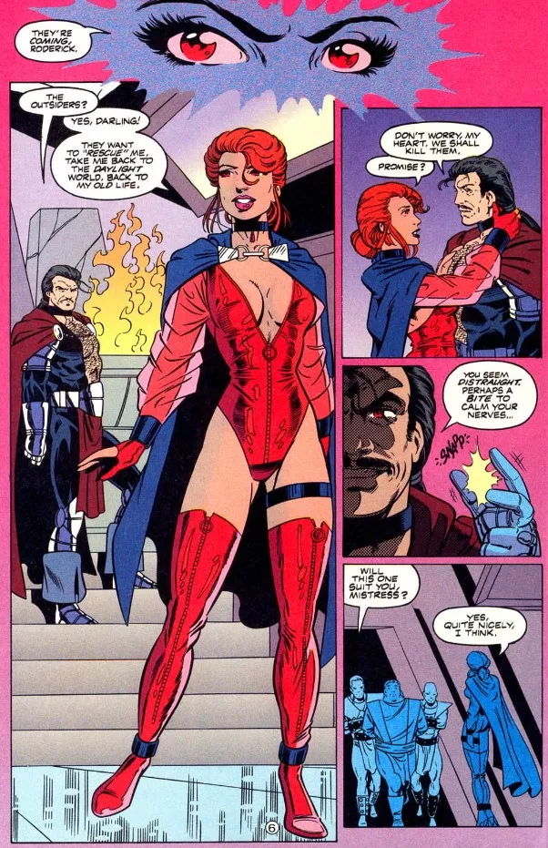 Looker as a Vampire [Outsiders (1993) #10]