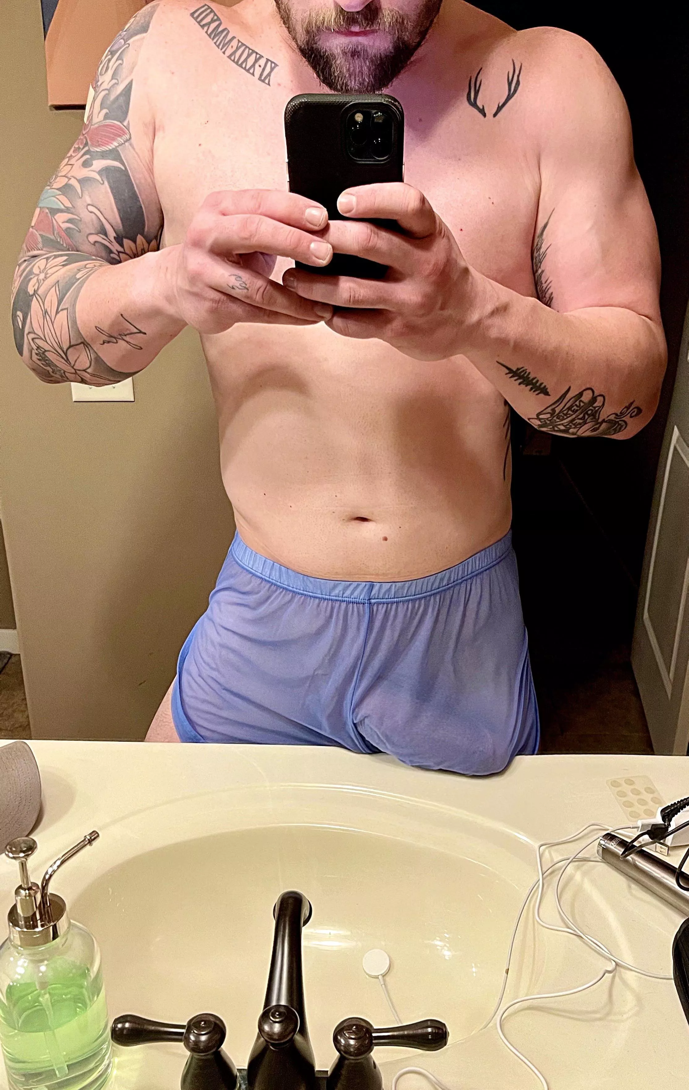 My shorts may be too revealing…