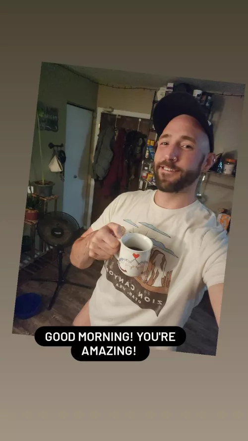 No matter what comes your way today never forget, you're amazing!