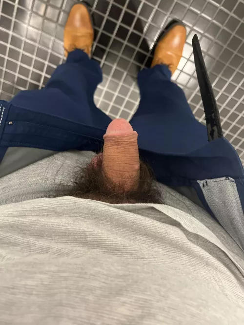 Pulling it out in the work bathroom because why not