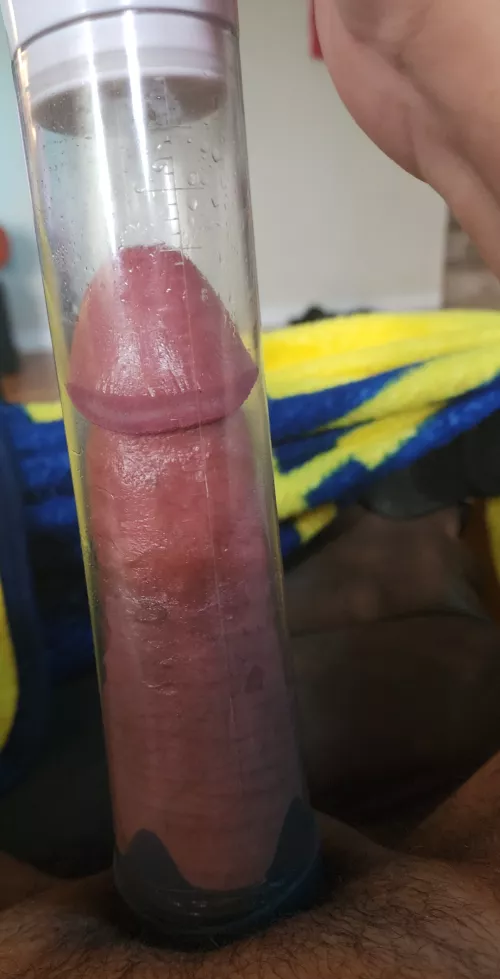 So close to pumping 9inches