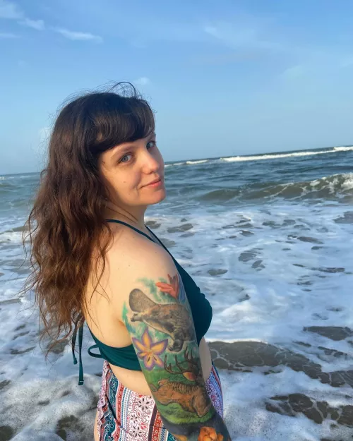 The beach is where I belong