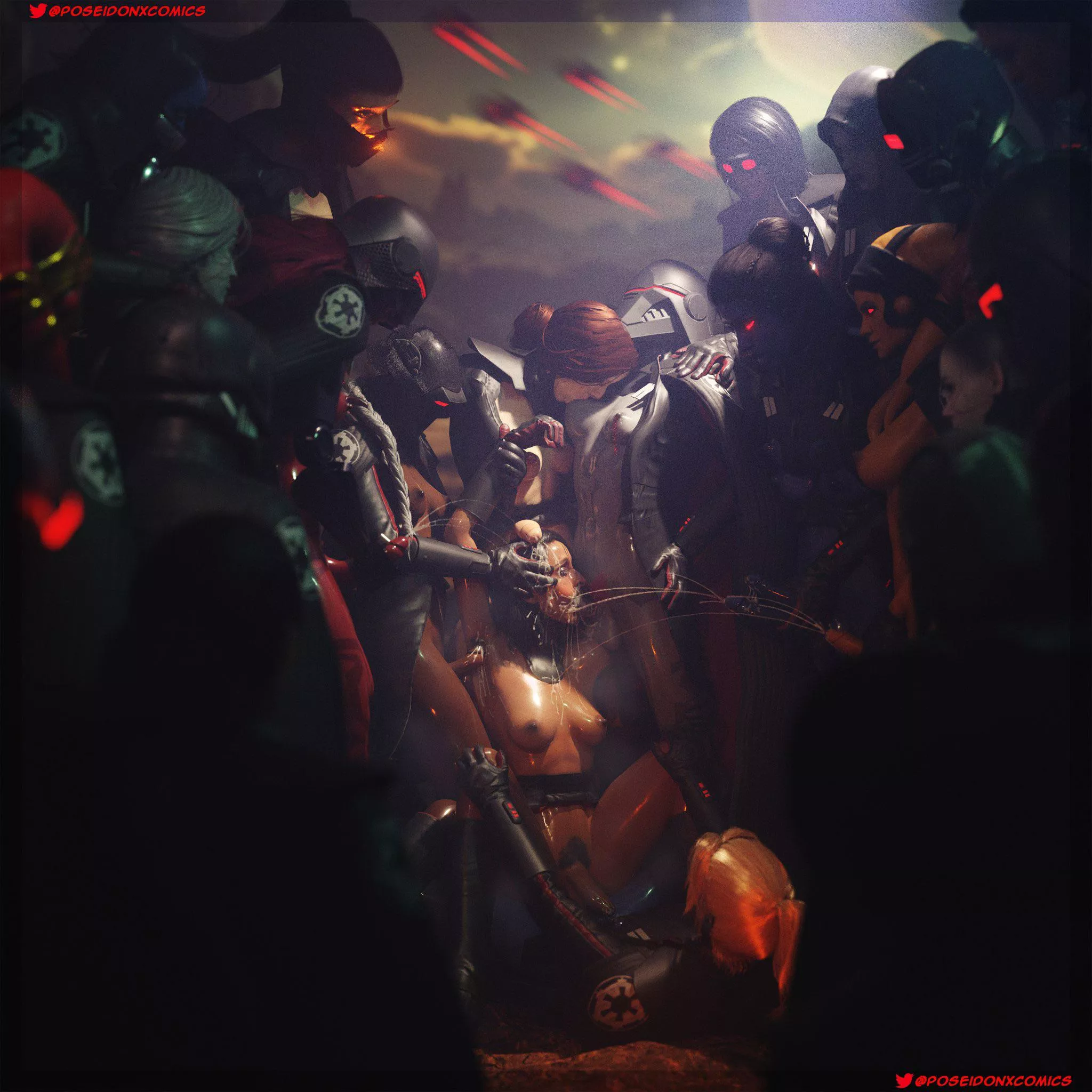 The Inquisitorius x Trilla (Jedi: Fallen Order [PoseidonXcomics]