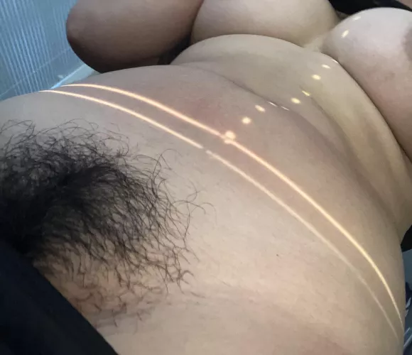 Curves and wild bush from this Filipina to you;)