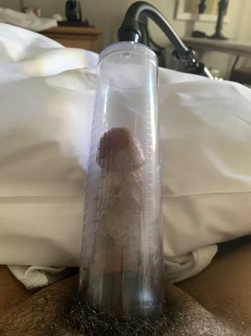 first time pumping 14cm asian cock