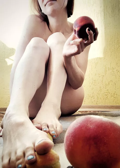 Girl with Peaches