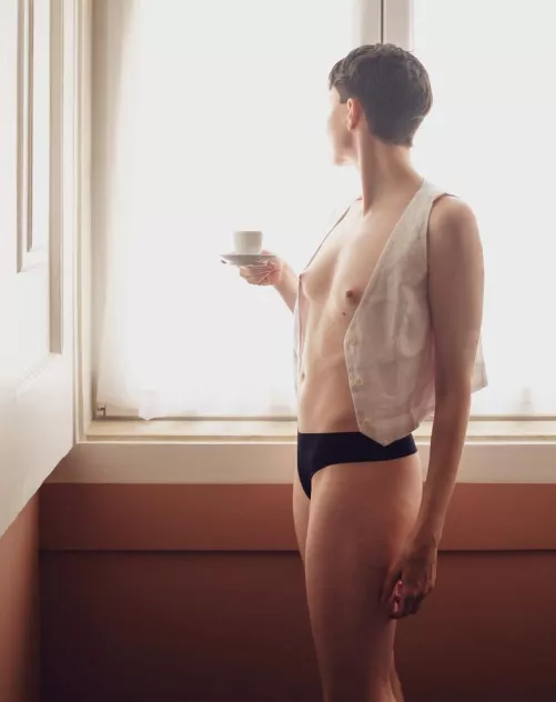 Hope it's ok my tits barely poke out