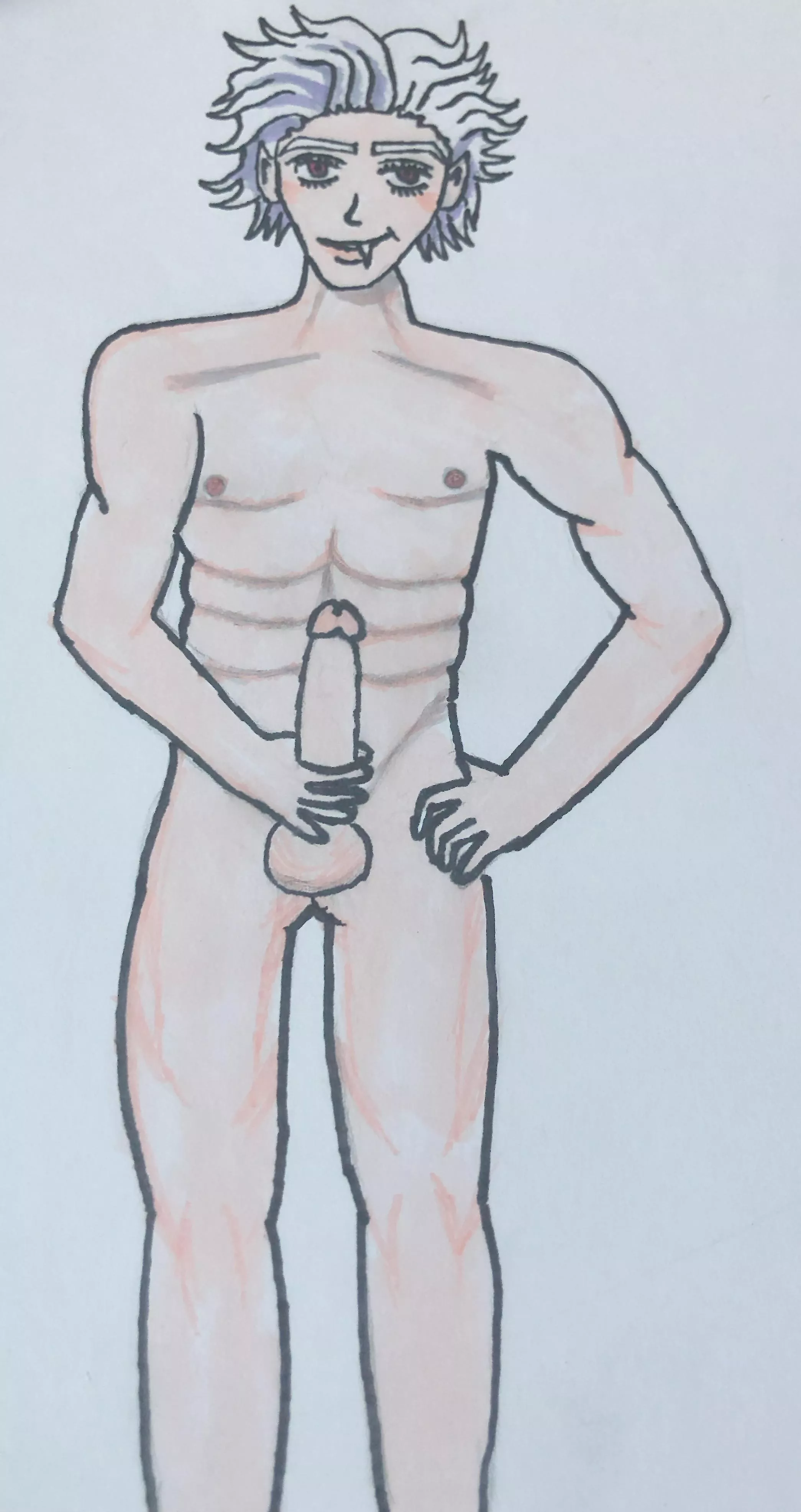 I did a thing >~< I know I’m super good at painting yet, but this is my attempt at painting Astarion from BG3