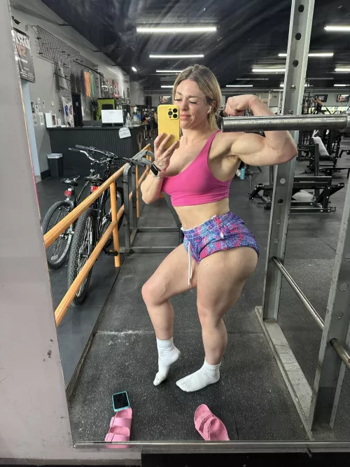 I hope I can inspire you to workout today