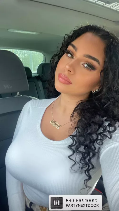 It is always a party when she is busty