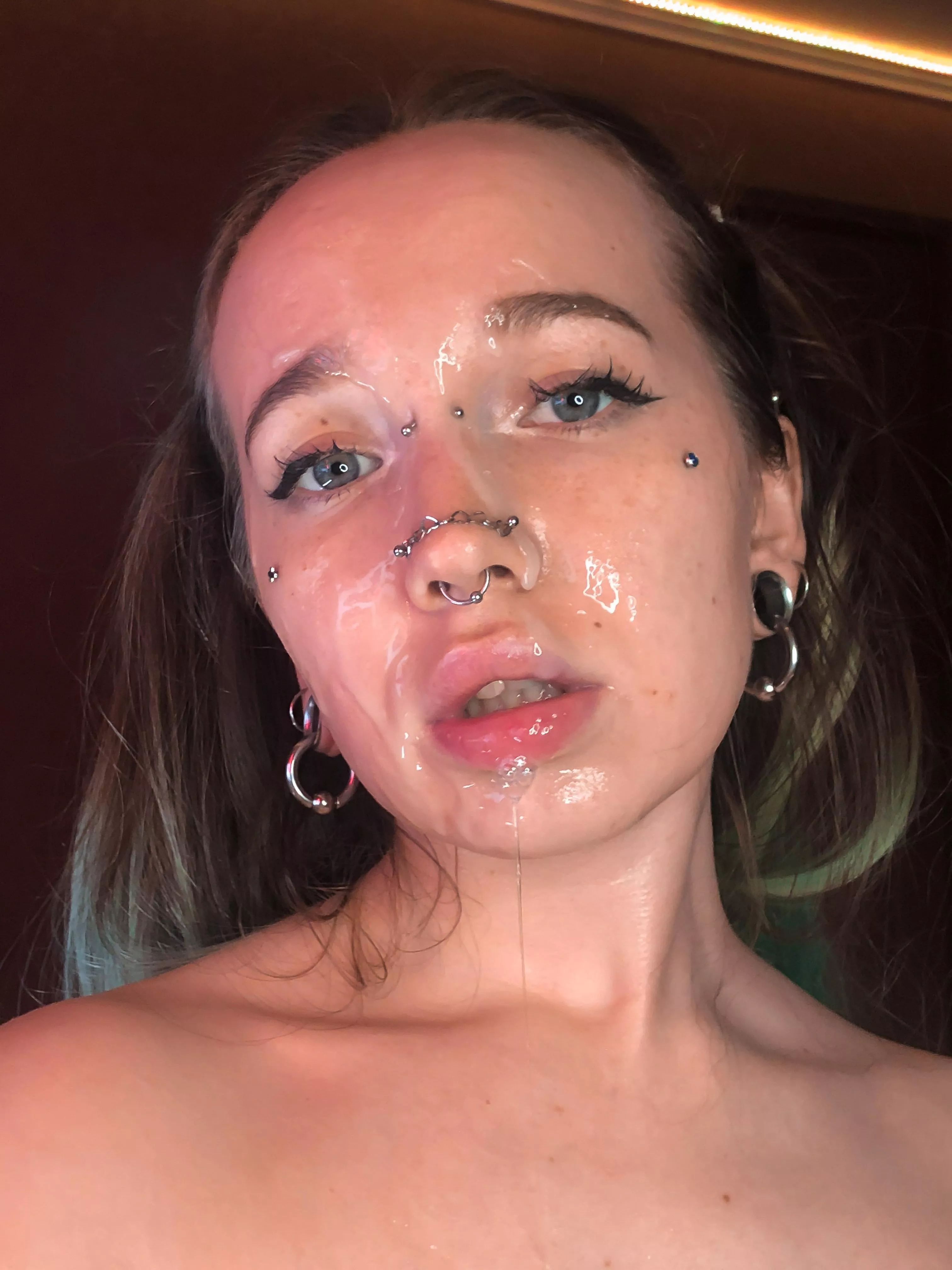 I've been fucked hard, but I'm very satisfied