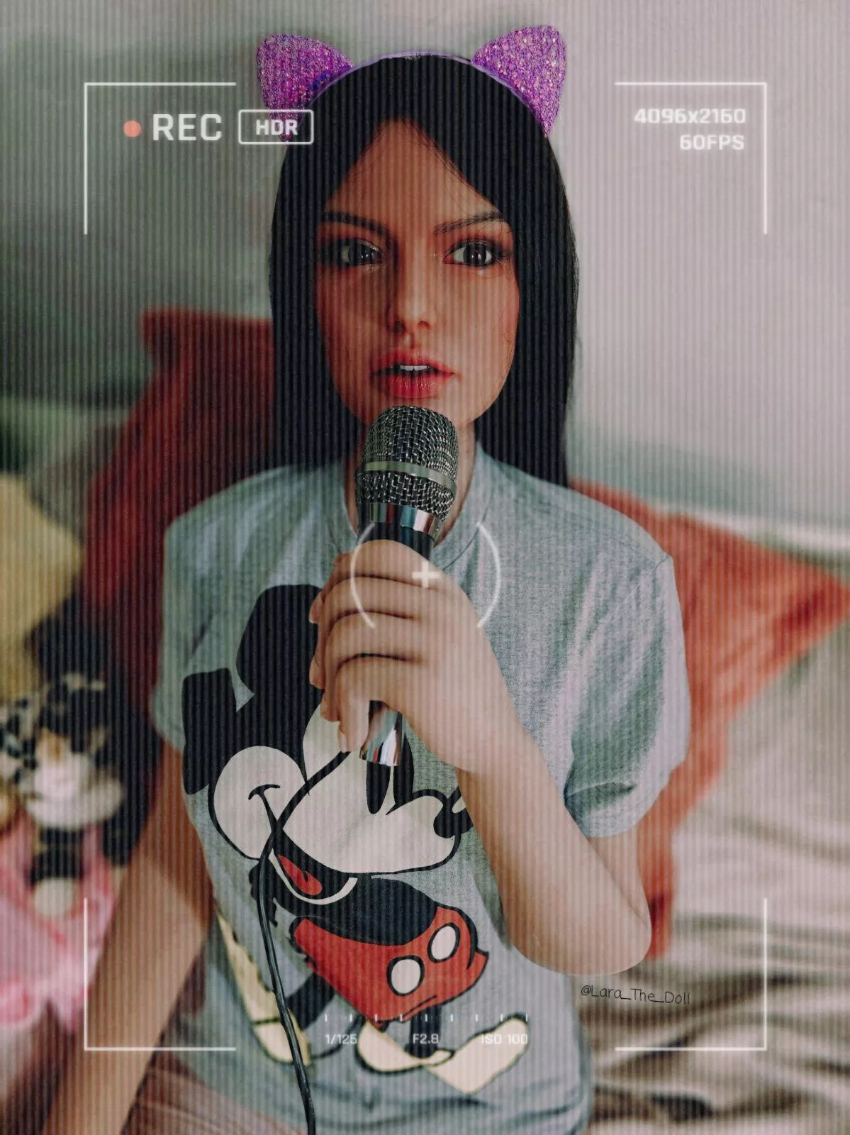 Lara thinks she is going to start a podcast