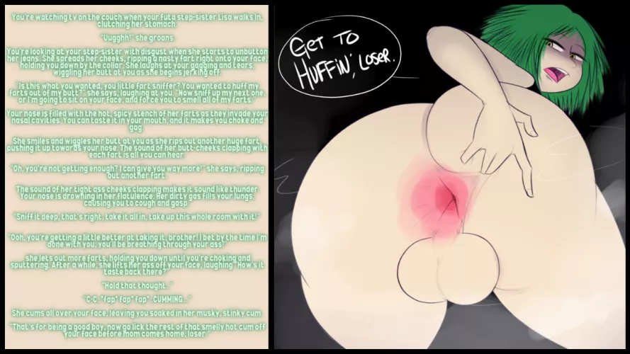 Made To Sniff Your Futa Step-Sisters Ass [ Ass Sniffing ] [ Face Farting ] [ Futadom ]