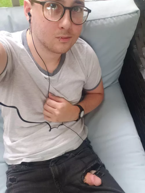 My dick always sticks out whenever i wear these pants