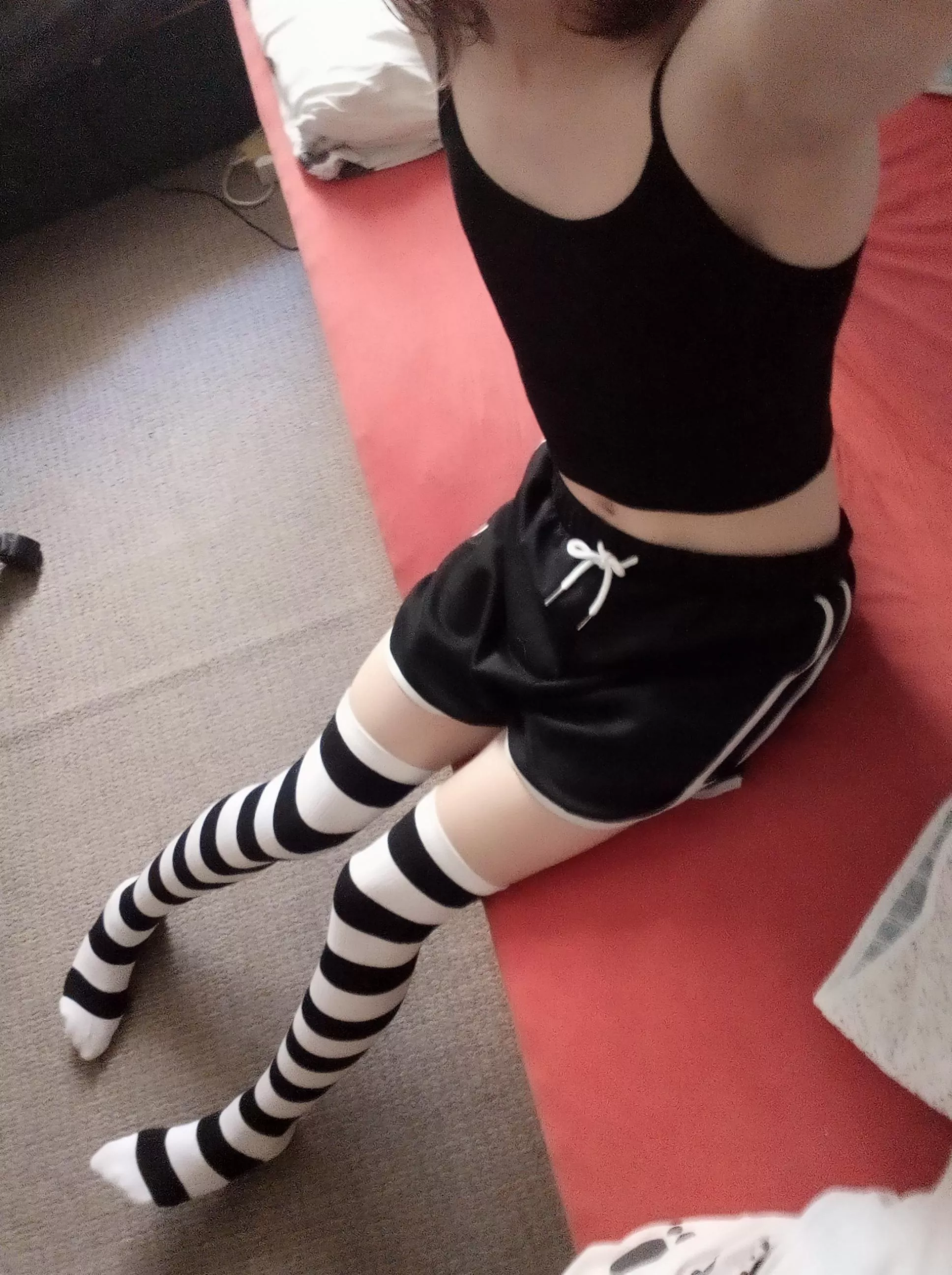 My first actually fem outfit, my friend helped me pick it :D