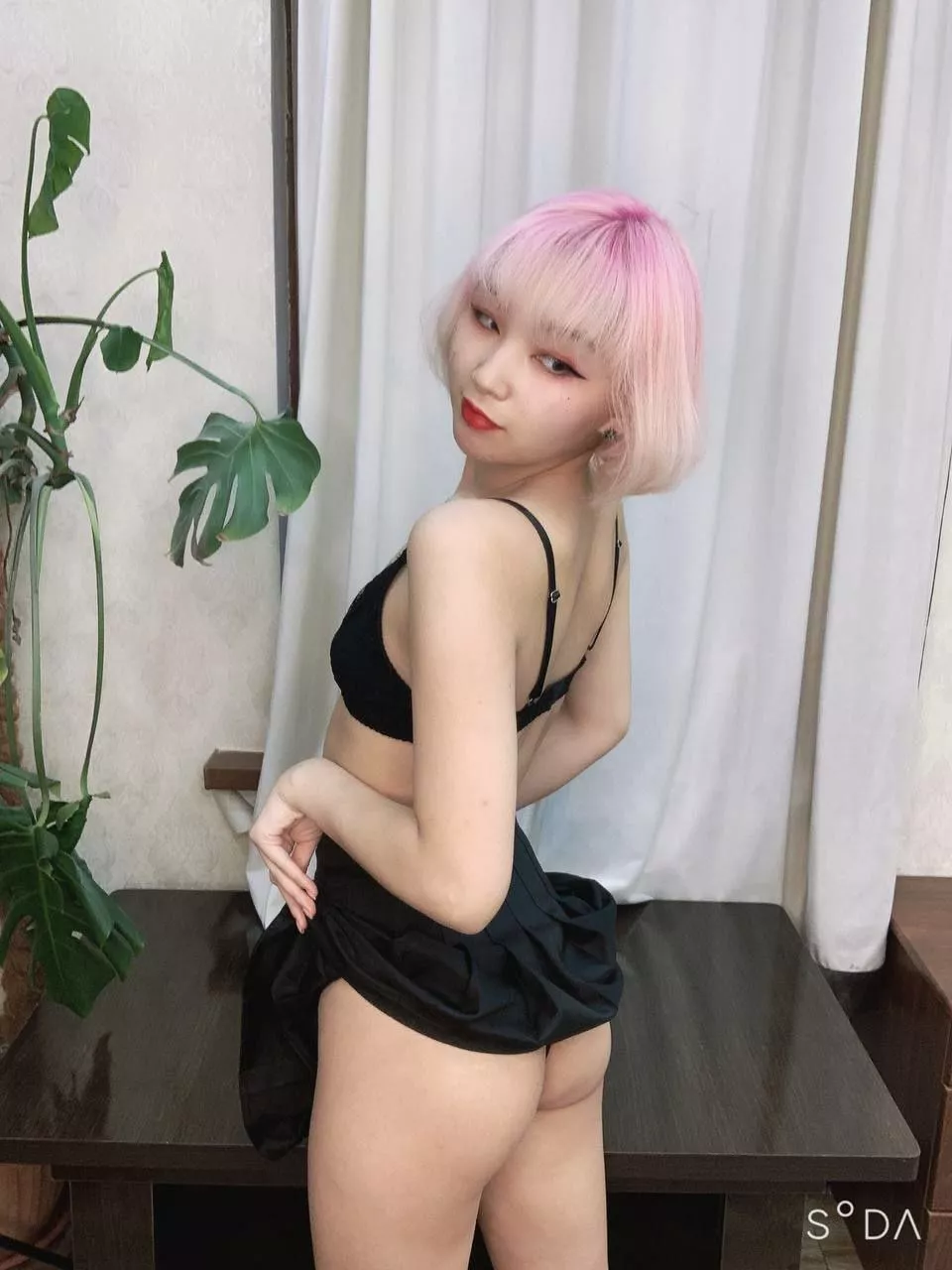 Oops, I didn't realize I wasn't wearing panties