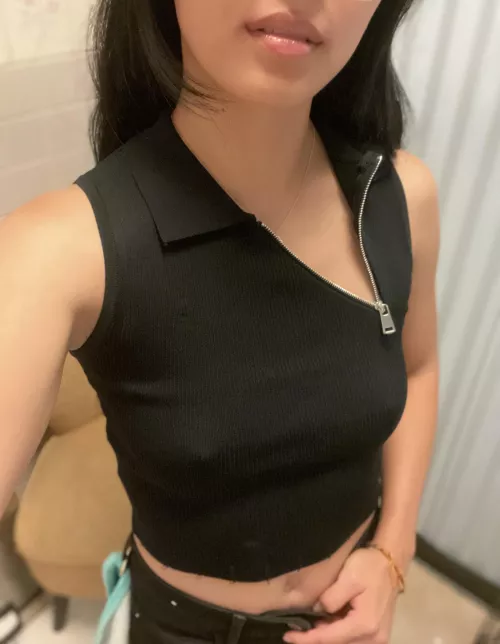 Quick bathroom selfie before I go back to work