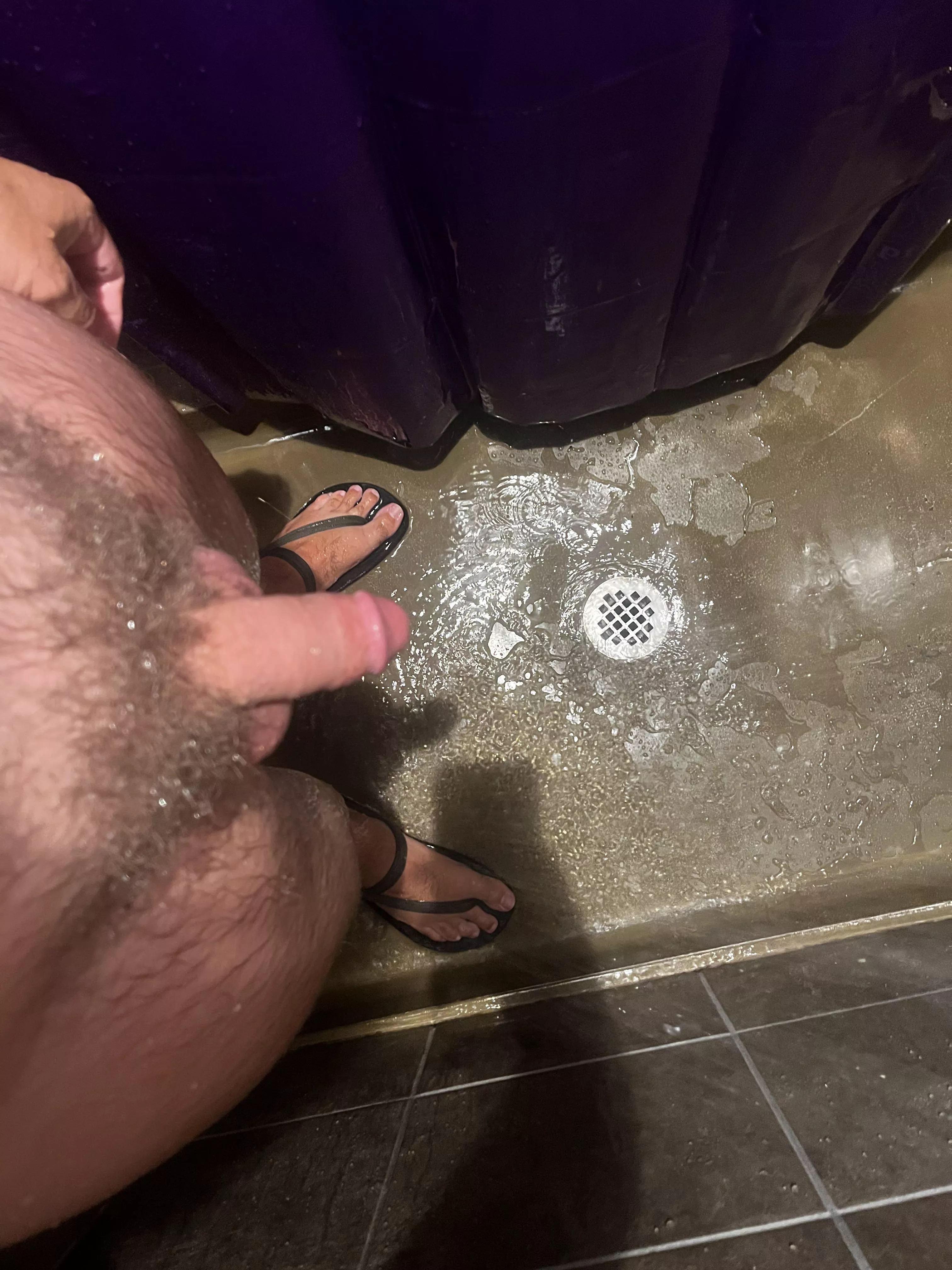 stretching exercises actually begins in the shower