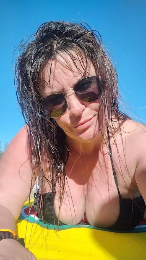 Sun, glasses and bikini...