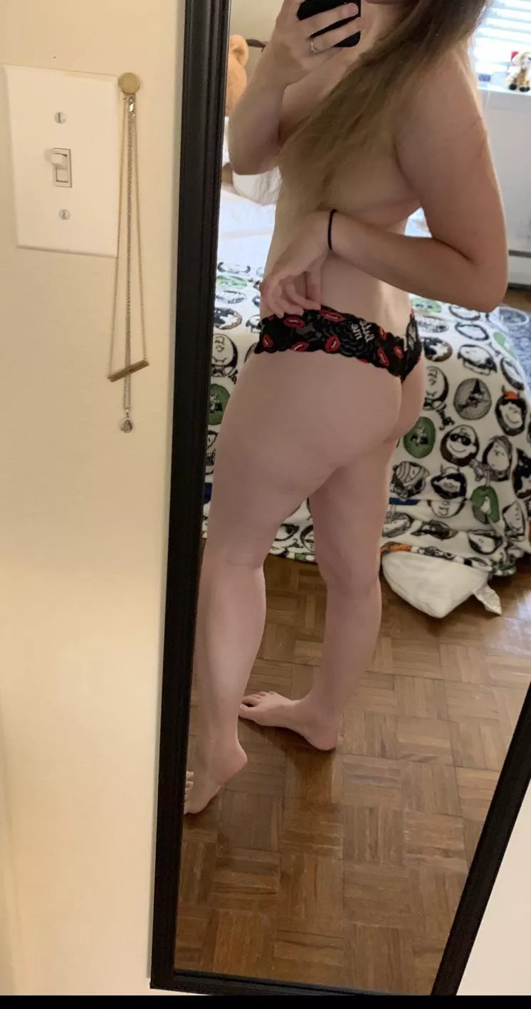 Upon request, the back 🍑