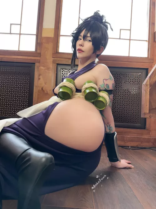 Yuzuriha cosplay by BakaFuwa