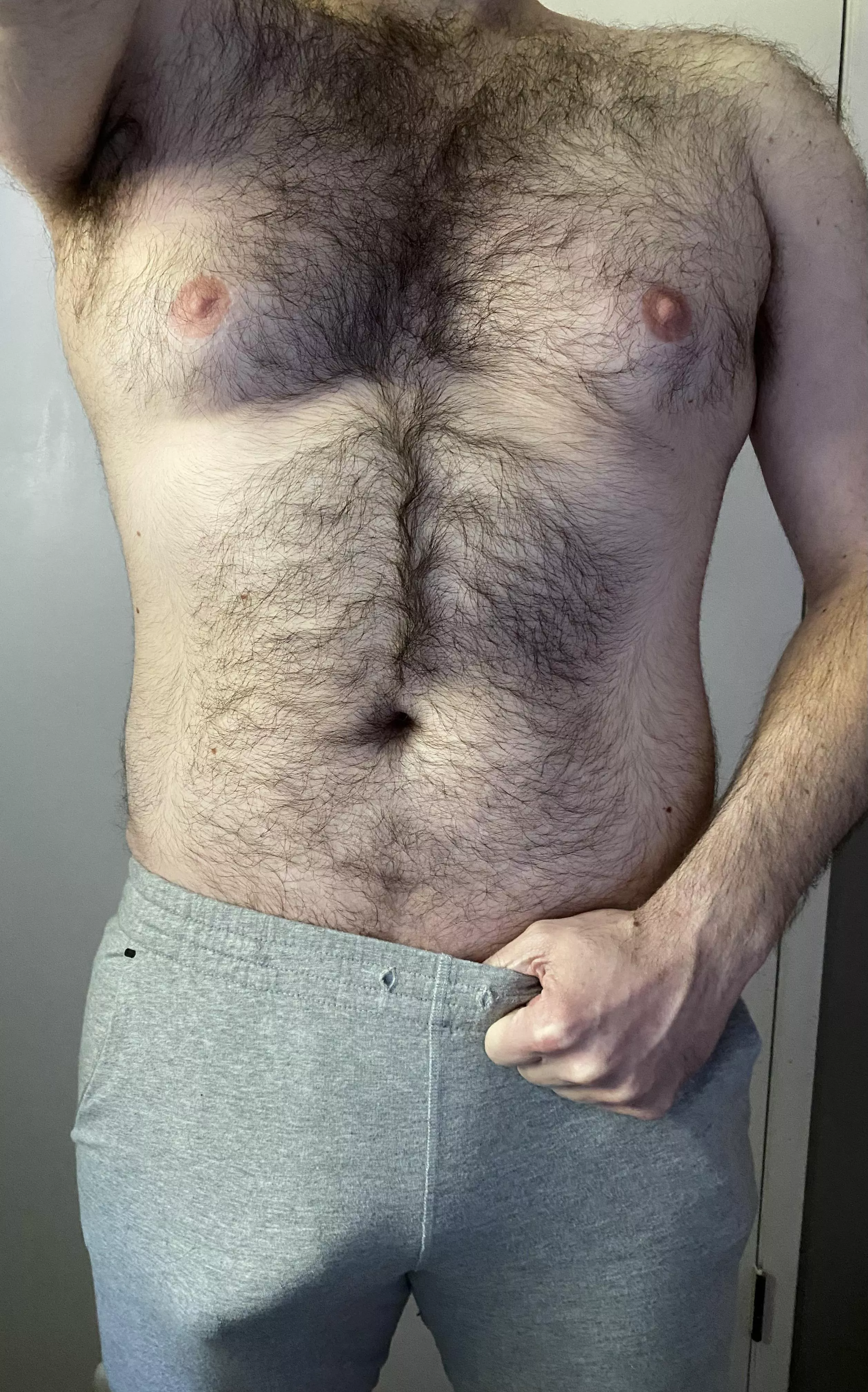 (32) Not a lot of breathing room in these shorts. Should I take them off?