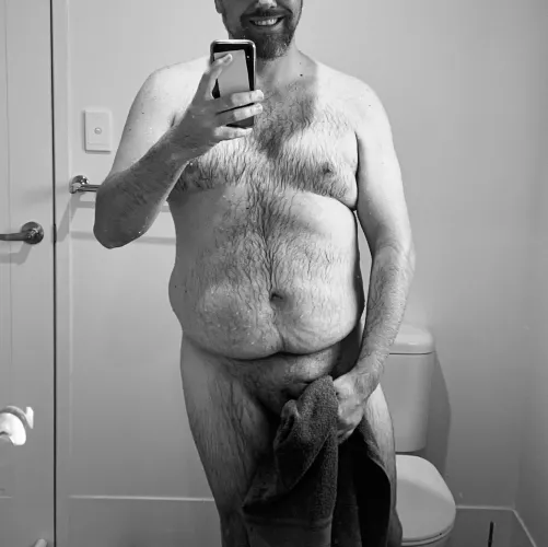 Anyone care to remove the towel?