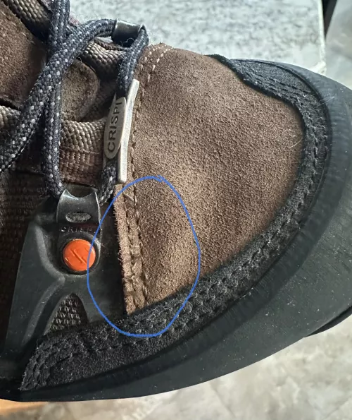 Crispi stitches after 2nd use