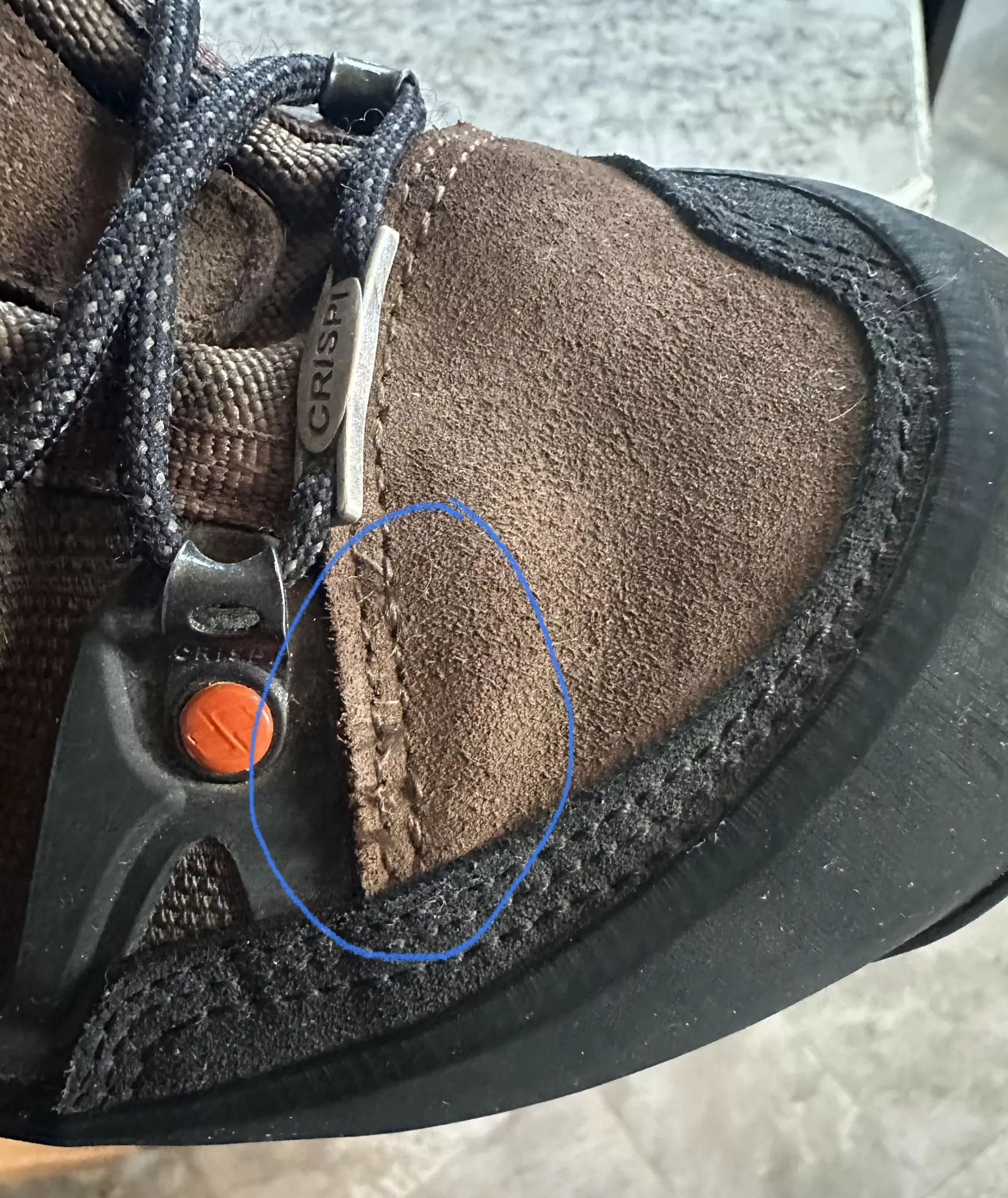 Crispi stitches after 2nd use