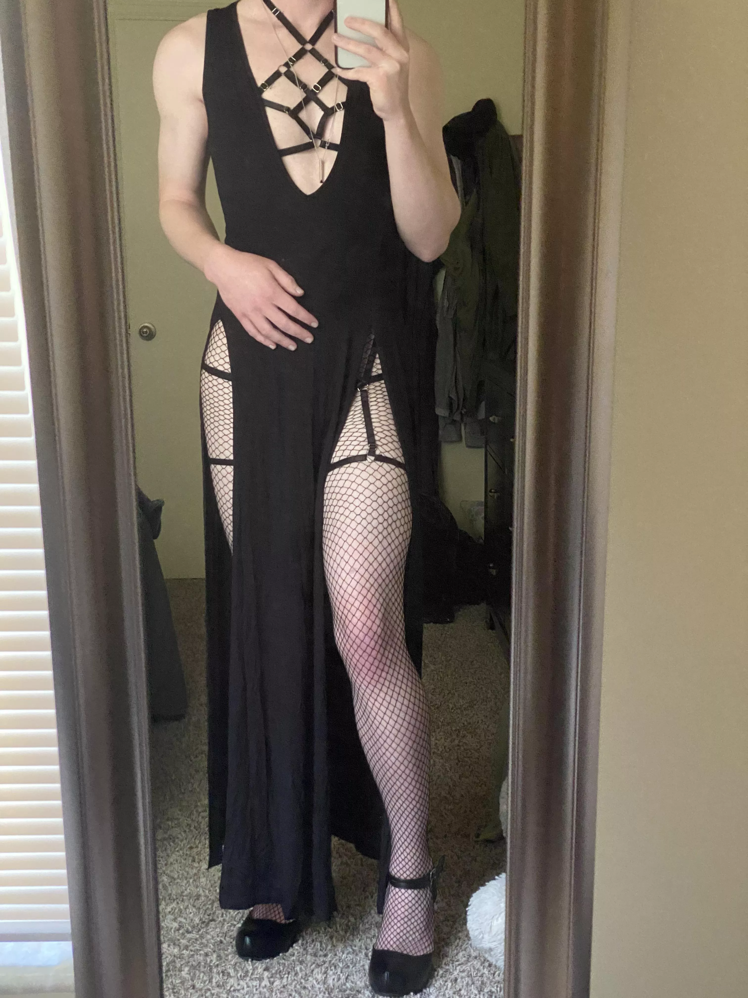 Dressed for the party