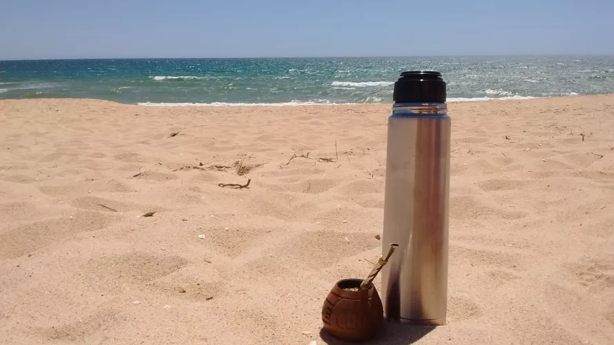 Drinking mate, in portugal
