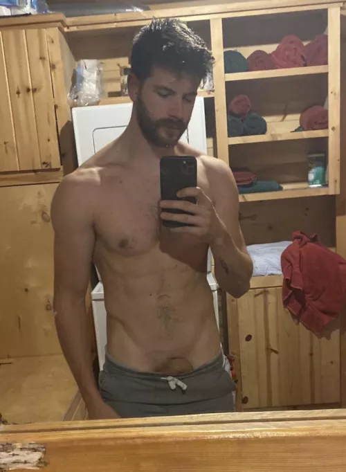 If we were stuck in a cabin together and you found out I had 9 inches, what would you do first?